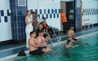 В Севастополе состоялась соревнования по акватлону — спорту боевых пловцов