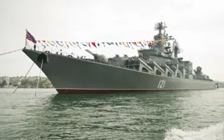 Парад кораблей, посвящённый 230-летию Черноморского флота в Севастополе