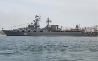 Парад кораблей, посвящённый 230-летию Черноморского флота в Севастополе