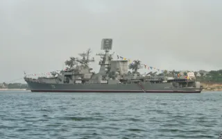 Парад кораблей, посвящённый 230-летию Черноморского флота в Севастополе