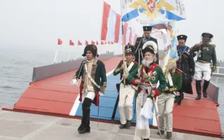 230 лет Черноморскому флоту отметили театрализованным представлением «230 лет на пользу и во славу России»