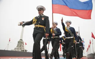 230 лет Черноморскому флоту отметили театрализованным представлением «230 лет на пользу и во славу России»