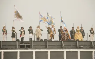 230 лет Черноморскому флоту отметили театрализованным представлением «230 лет на пользу и во славу России»