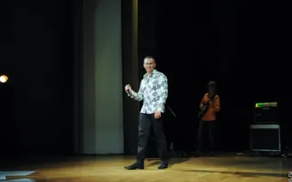 Михаил Санин и Анна Кросс: «Этот город пахнет любовью». Выступление звезд шансона и эстрады в Севастополе