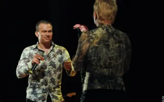 Михаил Санин и Анна Кросс: «Этот город пахнет любовью». Выступление звезд шансона и эстрады в Севастополе