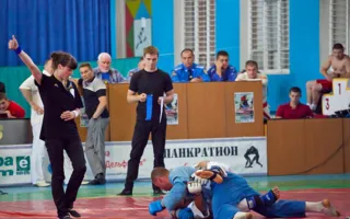 Севастополь принял Чемпионат Украины по панкратиону физкультурно-спортивного общества «Динамо». День первый