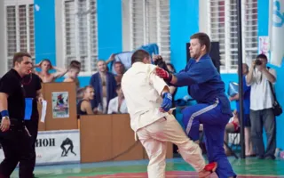Севастополь принял Чемпионат Украины по панкратиону физкультурно-спортивного общества «Динамо». День первый