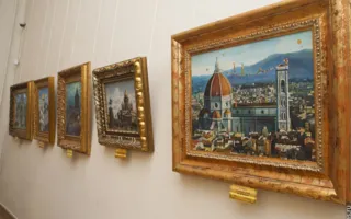 Персональная выставка картин Никаса Сафронова впервые в Севастополе