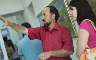 Выставка картин по итогам «Волошинского пленэра» в галерее «Арт-бульвар»