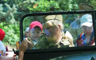 На Историческом бульваре реконструкторы воссоздали один из эпизодов Крымской войны