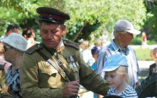 На Историческом бульваре реконструкторы воссоздали один из эпизодов Крымской войны