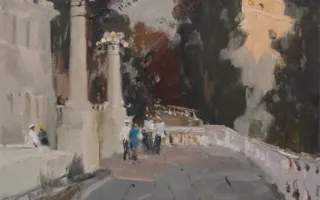 Персональная выставка киевского художника Александра Ольхова в Севастополе