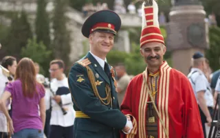 Марш-парад военных оркестров IV Фестиваля Sevastopol Military Tattoo