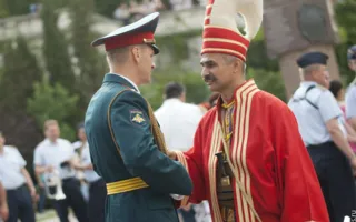 Марш-парад военных оркестров IV Фестиваля Sevastopol Military Tattoo