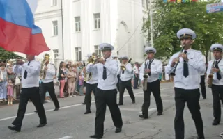 Марш-парад военных оркестров IV Фестиваля Sevastopol Military Tattoo