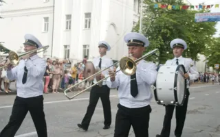 Марш-парад военных оркестров IV Фестиваля Sevastopol Military Tattoo
