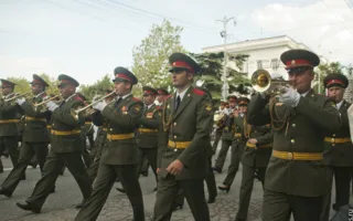 Марш-парад военных оркестров IV Фестиваля Sevastopol Military Tattoo