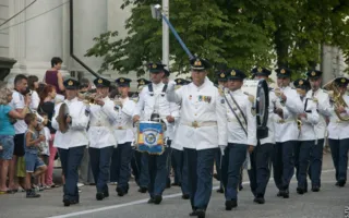 Марш-парад военных оркестров IV Фестиваля Sevastopol Military Tattoo