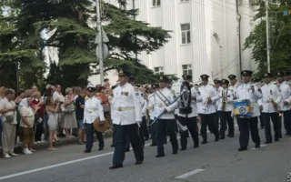 Марш-парад военных оркестров IV Фестиваля Sevastopol Military Tattoo