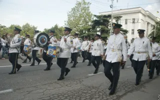 Марш-парад военных оркестров IV Фестиваля Sevastopol Military Tattoo