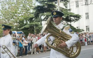 Марш-парад военных оркестров IV Фестиваля Sevastopol Military Tattoo