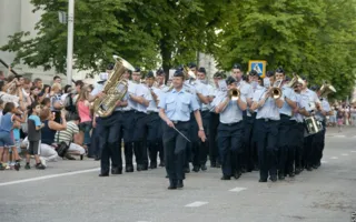 Марш-парад военных оркестров IV Фестиваля Sevastopol Military Tattoo