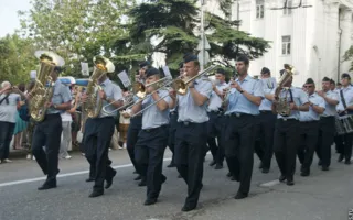 Марш-парад военных оркестров IV Фестиваля Sevastopol Military Tattoo