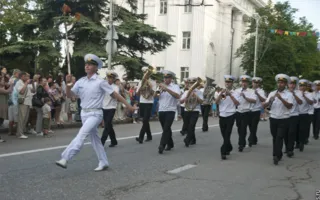Марш-парад военных оркестров IV Фестиваля Sevastopol Military Tattoo