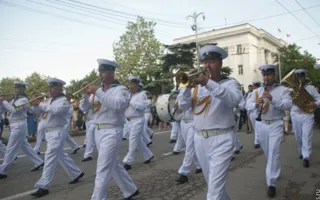 Марш-парад военных оркестров IV Фестиваля Sevastopol Military Tattoo