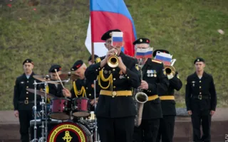 Гранд-дефиле военных оркестров-участников IV Фестиваля Sevastopol Military Tattoo