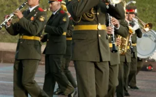 Гранд-дефиле военных оркестров-участников IV Фестиваля Sevastopol Military Tattoo