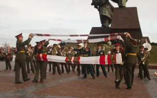 Гранд-дефиле военных оркестров-участников IV Фестиваля Sevastopol Military Tattoo
