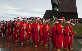 Гранд-дефиле военных оркестров-участников IV Фестиваля Sevastopol Military Tattoo
