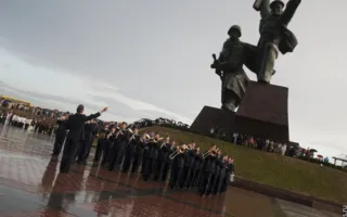 Гранд-дефиле военных оркестров-участников IV Фестиваля Sevastopol Military Tattoo