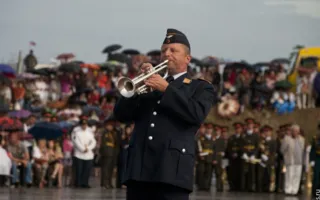 Гранд-дефиле военных оркестров-участников IV Фестиваля Sevastopol Military Tattoo