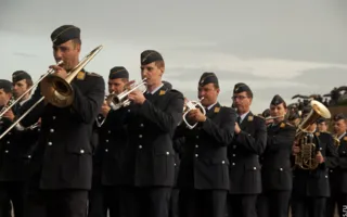 Гранд-дефиле военных оркестров-участников IV Фестиваля Sevastopol Military Tattoo