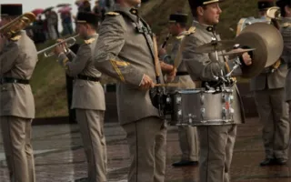 Гранд-дефиле военных оркестров-участников IV Фестиваля Sevastopol Military Tattoo