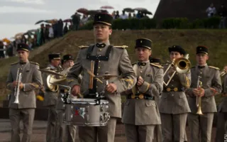 Гранд-дефиле военных оркестров-участников IV Фестиваля Sevastopol Military Tattoo