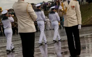 Гранд-дефиле военных оркестров-участников IV Фестиваля Sevastopol Military Tattoo