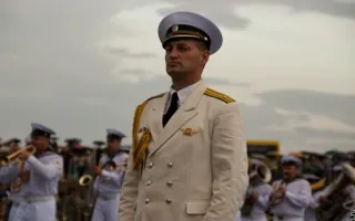 Гранд-дефиле военных оркестров-участников IV Фестиваля Sevastopol Military Tattoo