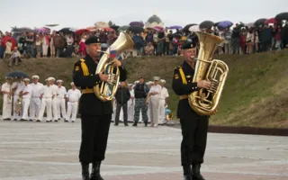 Гранд-дефиле военных оркестров-участников IV Фестиваля Sevastopol Military Tattoo