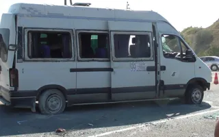 В Балаклаве перевернулась маршрутка с пассажирами