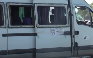 В Балаклаве перевернулась маршрутка с пассажирами