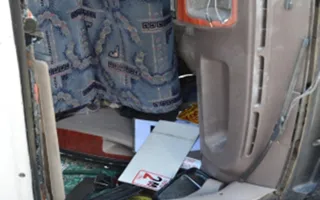 В Балаклаве перевернулась маршрутка с пассажирами