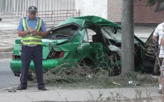 В Севастополе на перекрёстке улиц Льва Толстого и Ковпака произошло ДТП с прострадавшими