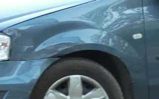 В Севастополе российский автомобиль выехал на встречную полосу и совершил ДТП 