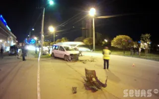 В лобовом столкновении на Руднева пострадало три человека, среди них восьмимесячный ребёнок. Видео последствий ДТП