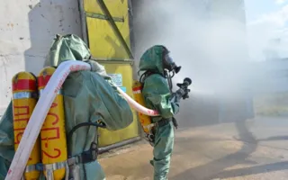 После выброса аммиака в Донецкой области в Севастополе решили учиться спасать город от утечки хлора