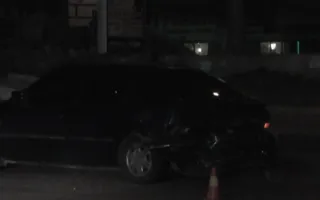 Иномарка протаранила «Ford» и скрылась с места ДТП. Видео последствий аварии