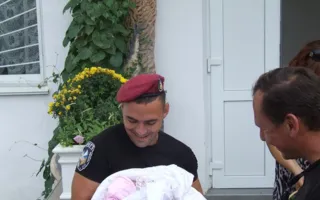 В спецподразделении севастопольской милиции «Беркут» появилась дочь полка
